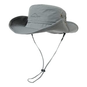 Comhats UPF 50 Sonnenhüte mit breiter Krempe, UV-Schutz, wasserdicht und atmungsaktiv, ideal für Outdoor-Aktivitäten wie Angeln, Wandern, Camping