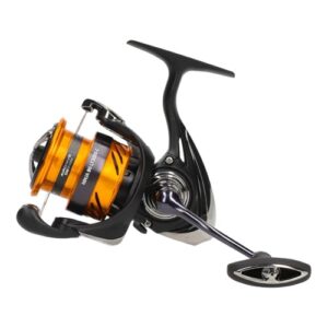 Daiwa 24 Ninja BG LT Black Gold Edition Angelrolle mit ATD-Bremssystem und Cross Wrap System für sanfte Bremswirkung und optimale Schnurverlegung, ideal für Seen, Flüsse und Küstengewässer geeignet