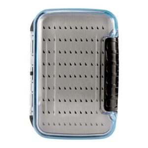 Leichter und wasserdichter Fliegenkoffer aus ABS Kunststoff für die sichere Aufbewahrung von Fliegen, transparenter Deckel und Tiefer Schlitz