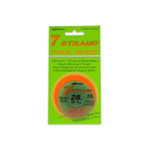 Hochwertiges 7-fach-Kabel aus Stahl für Angelzwecke, Tragkraft bis 28 Pfund, ideal für den Einsatz in verschiedenen Wetterbedingungen