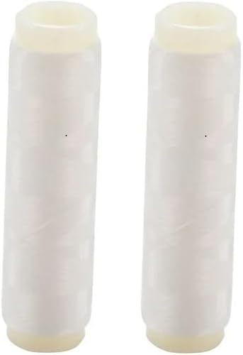 Elastische Angelschnur, Nylon, 0,1/0,2 mm, 1,8 m pro Spule, unsichtbar, dehnbar und transparent
