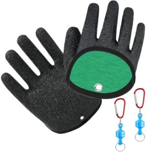 Rutschfeste Angelhandschuhe für Raubfischfang, wasserdicht und geeignet für Angler, Jagd, Landwirtschaft und Wandern.