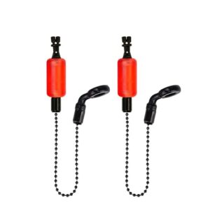 Hirisi Tackle Karpfen Swinger, ein hochwertiges Produkt für die Jagd auf Karpfen mit präziser Schnurkontrolle und integriertem Ösenring am Kopf.