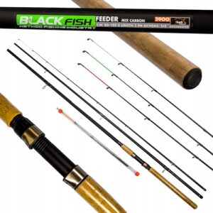 Das ultimative Futter-System für Ihre Angel - Hokkaido Ruten FEEDER HOKKAIDO BLACK FISH 3,6 M 80-150 STECKER für eine gesunde Ernährung Ihrer Fische in Ihren Wasserteichen.
