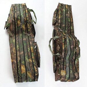 Ergonomische Angel-Tasche für den Transport und Schutz von Angel-Ausrüstung, bietet Platz für bis zu 3 Ruten sowie diverse weitere Utensilien.