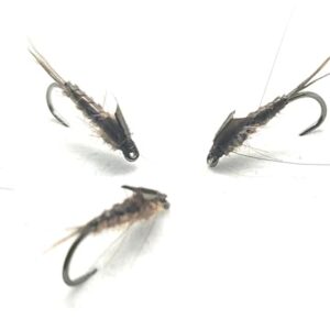 High-quality Angel für anspruchsvolle Angler, Massimo Clini Grbica NINFA von Gacka Nymph mit Barbless-Haken