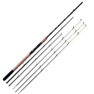 Maximus Feederute Angelrute Steckrute zum Feeder Angeln, Integro 390 cm mit 90/120/150 Gramm Wurfgewicht
