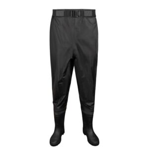 Wasserdichte Herren Waders mit Stiefeln für Angeln, Fischfang und Wasserfischen - Atmungsaktiv und waterproof