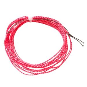 Hochwertige Tenkara Angelschnur für Fliegenfischer, rot 12 FT, PE-Material, geflochtene Schnur, ideal für verschiedene Fischarten, Oshhni Produkt
