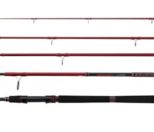 Spinnrute für den Reisegebrauch, hochwertige Angelrute mit robuster Konstruktion und leistungsstarken Komponenten.