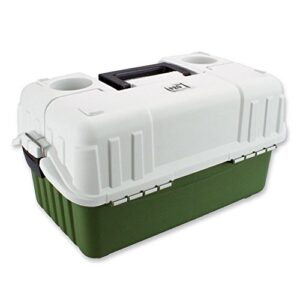 Pro Tackle Gerätebox 8616 Angelkoffer mit 6 ausziehbaren Etagen und 36 Fächern, schlagfester Kunststoff und Tragegriff