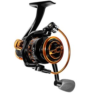 Qingler Sommer und Centron Spinnrollen, 12 + 1 BB Kugellager, leicht, Ultra glatt, leistungsstark, Größe 3000 für ultraleiches Sommerangeln