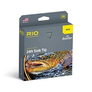 RIO Produkte Avid Serie Süßwasserforelle langsam sinkende Fliegen-Schnur, einfaches Werfen, glatte Beschichtung