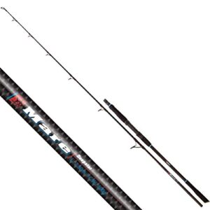 Rhino Premium Meeresrute Mare Deepstar Angelrute Hochsee-Angeln Meeresfischen Wurfgewicht 300g, Schwarz, 2,30 m