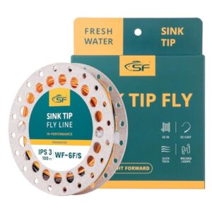 Hochwertiger sinkender Fliegenfischenschnurdam für reibungslosen Schnurlauf, ideal für Stillwassersituationen