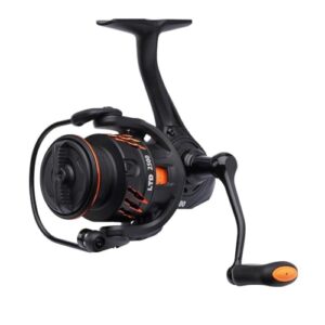 Savage Orange LTD Angelrolle, GRC-Material, CNC-gefräste SST-Aluminiumgriffe, Schwarz-Orange, Spinning Reel für Spinnfischen, Stationärrolle (3000)