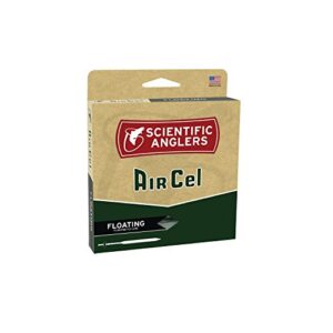 Scientific Anglers Air Cel Schwimmschnur, Gelb, WF 4 F, hochwertige Angel-Schnur mit optimaler Verpackung