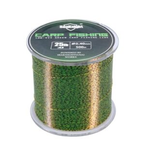 Hochwertige Nylon-Angelschnur für Karpfenangeln in Süßwasser und Salzwasser, 10-35lb, 500m