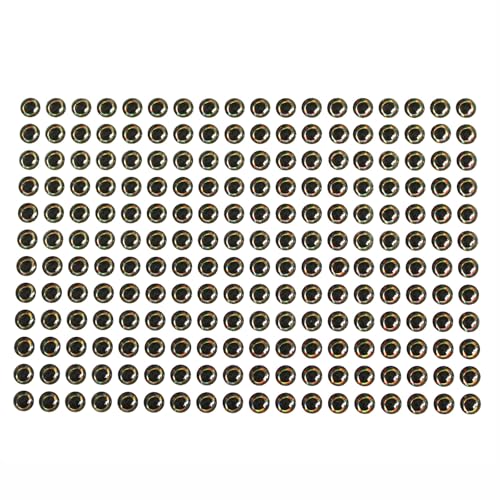 Realistische klebrigen Angelköderaugen für Haken, Köder und DIY-Projekte. 240 Stück mit 4 mm Größe.