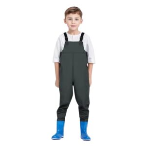 Wasserdichte Regenhose für Jungen und Mädchen, ideal für Outdoor-Aktivitäten wie Angeln, Wandern oder Spielen im Regen
