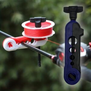 Angelschnurwickler, tragbare Spule mit verstellbarer Spannung für Karpfenangeln und Baitcasten
