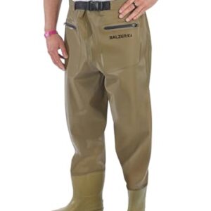 Balzer PVC Hüft-Watstiefel 43/44, atmungsaktive Materialien, hochwertiger PVC-Hosenbein