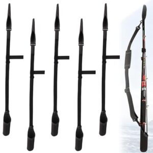 Verstellbarer Angelrutenhaltergurt 59 cm–130 cm, Neopren Angelrutenhüllen Gürtel mit Rutenschutz für Angelrutenrohr