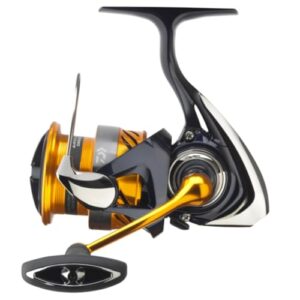 Daiwa Revros LT Spin Reel, 4BB + 1 - Angel-Tool mit Air-Bail-Design und Luftrotor für verbesserte Schnurkontrolle und einzigartiges Rollen-Erlebnis