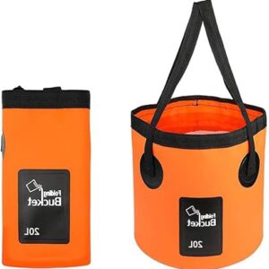 Faltbarer Eimer für Outdoor-Aktivitäten, ultraleichter Eimer für Camping, Wandern und Angeln