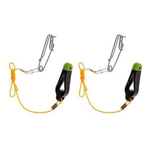 ISTOVO 2 Plus Line Release Stacker Clip Angelvorfach mit Longline Snap Clips - hochwertiges Angelgerät für verschiedene Anforderungen beim Angeln, stromlinienförmiges Design, langlebig und stark