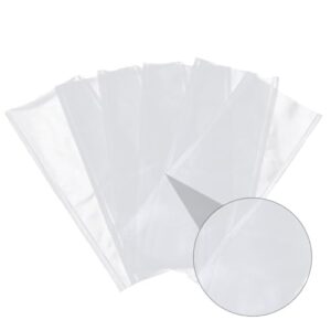 Angelköderbeutel PVA Wasserlöslich Netzbeutel 50 Stück 12x16cm für Karpfenangeln im Süßwasser - transparente Oberfläche und breite PVA-Beuteln