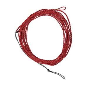 Sinking Tenkara Line Angelschnur, geflochtene Schnur für Forelle und Lachs, 2,7 m lang, rot