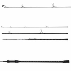 Sougayilang Karpfenrute, 3-teilige Kohlefaserfishingrute, 3,0/3,3/3,6m (10/11/12ft) mit 3,55lb Biegestärke - ideal für Karpfenangeln