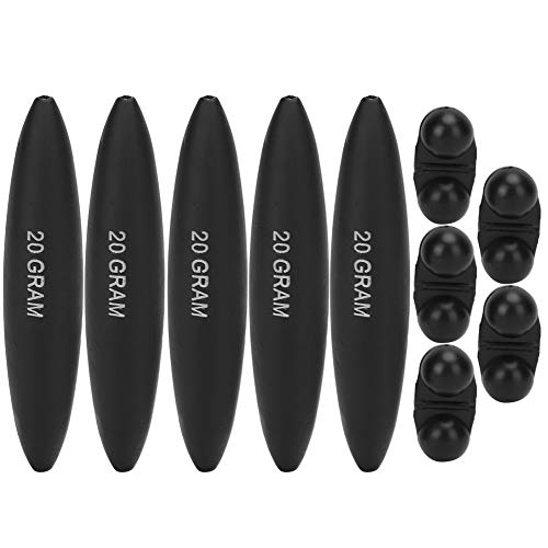 Fischerei-Bobber-Posen Set für Angel-Begeisterte, 5 Stück, EVA-Material, klassische Angelzubehörteile