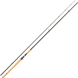 Hochwertige Reiserute für Lachsfischen im Fluss, Baitcasterrute, Spinnrute, Abu Garcia Rod Salmon Seeker Casting 3.66m 50-150g, Carbon-Federrohr, Progressive Aktion, Fuji-Rollenhalter und leichte Edelstahlringe