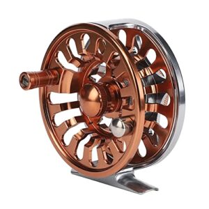 Doppelt gefärbter Fliegenfischer mit 5/6 Rollen, CNC-gemaßte Aluminiumlegierung, 3 Lager, für den Außenbereich