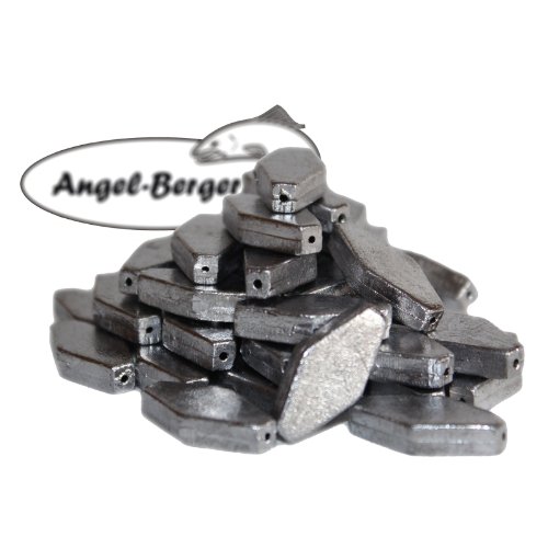 Angel-Berger Sargblei Sechskantblei 30g hochwertiges Angelblei in einer Sechskantform