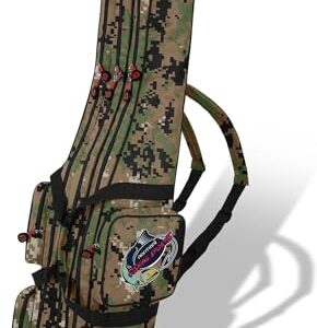 Wasserabweisende Angelrucksack für Angler, robuste Konstruktion und 3 Innenfächer