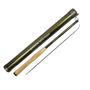Aventik Tenkara Ruten Pro IM12 Nano 6:4 Action-Mini-Größen, alle Wasserbedingungen, hochwertige Carbon-Schlauchverpackung, zusätzliche Ersatzabschnitte enthalten, ideal für Fliegenruten