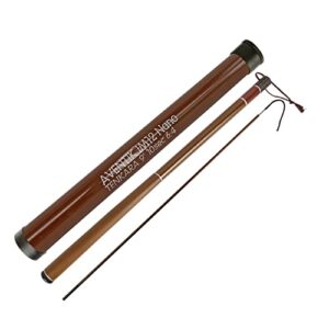 Hochwertige Tenkara-Rute mit Carbon Tube, extra Ersatzteile und Verpackung, geeignet für verschiedene Wasserkörper