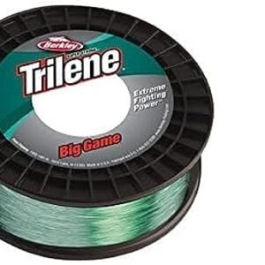 Berkley Trilene Big Game Monofile Angelschnur 17LB | 7,7kg, 1000m, Grün - Angelschnur für die Jagd auf große Fische mit hoher Laufzeit und Festigkeit.