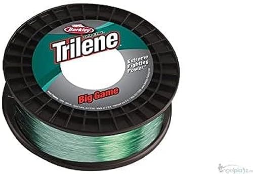 Berkley Trilene Big Game Monofile Angelschnur 17LB | 7,7kg, 1000m, Grün - Angelschnur für die Jagd auf große Fische mit hoher Laufzeit und Festigkeit.