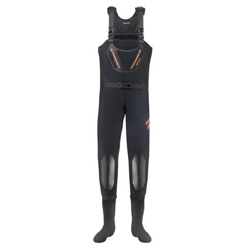 Daiwa D-Vec CR Flex Neoprene Waders Socks Wathose für das ultimative Angeln-Erlebnis mit hohem Tragekomfort und optimaler Abstimmung mit dem Körper