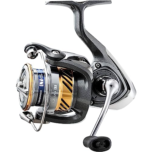 Daiwa Unisex-Erwachsene Laguna LT Spinnrolle, Gold, 3000-C - hochwertige Ausrüstung für Angler mit robuster und leichter Konstruktion
