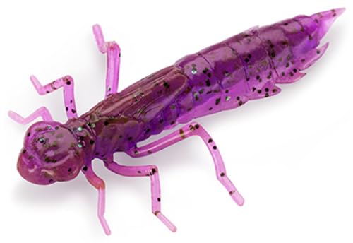 Gummianfang für Spinnfischen, Fishup Dragonfly 1,7' 4,7cm, Loex Farbe, Libellenlarve Imitation