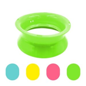 Handangelrolle, Hohle Angelhandrolle mit 2 seitlichen Einfädellöchern zum Salzwasser Süßwasser Angeln - hochwertige Angelhandrolle aus PP mit glatter Oberfläche und keinem Verkratzen während der Verwendung
