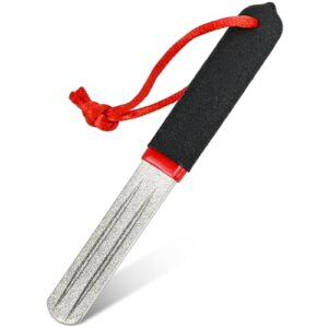 Doppelseitiger Dart Schleifstein, Hart und verschleißfest, ideal für Angeln oder Dartspiele