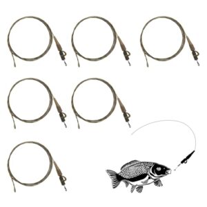 Angelzubehör für Süßwasser und Salzwasser, Karpfenangeln Zubehör, Chod Rig Vorfach Hubschrauber, 64 cm Leader, perfekt für alle Wassersarten