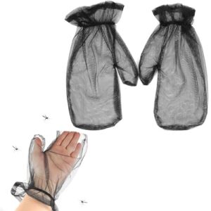 Insektenresistente Handschuhe, Anti-Mücke Netzhandshuh für Camping und Außenbereich