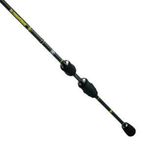 LMAB Angelrute La Moustique Spinnrute für Forelle und Barsch Ultra-Light UL Baitcaster Rute - 225 cm, 4-14 g Wurfgewicht